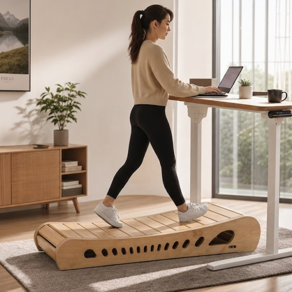 WoodRise Office Walker