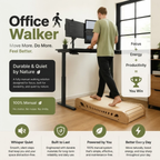 WoodRise Office Walker