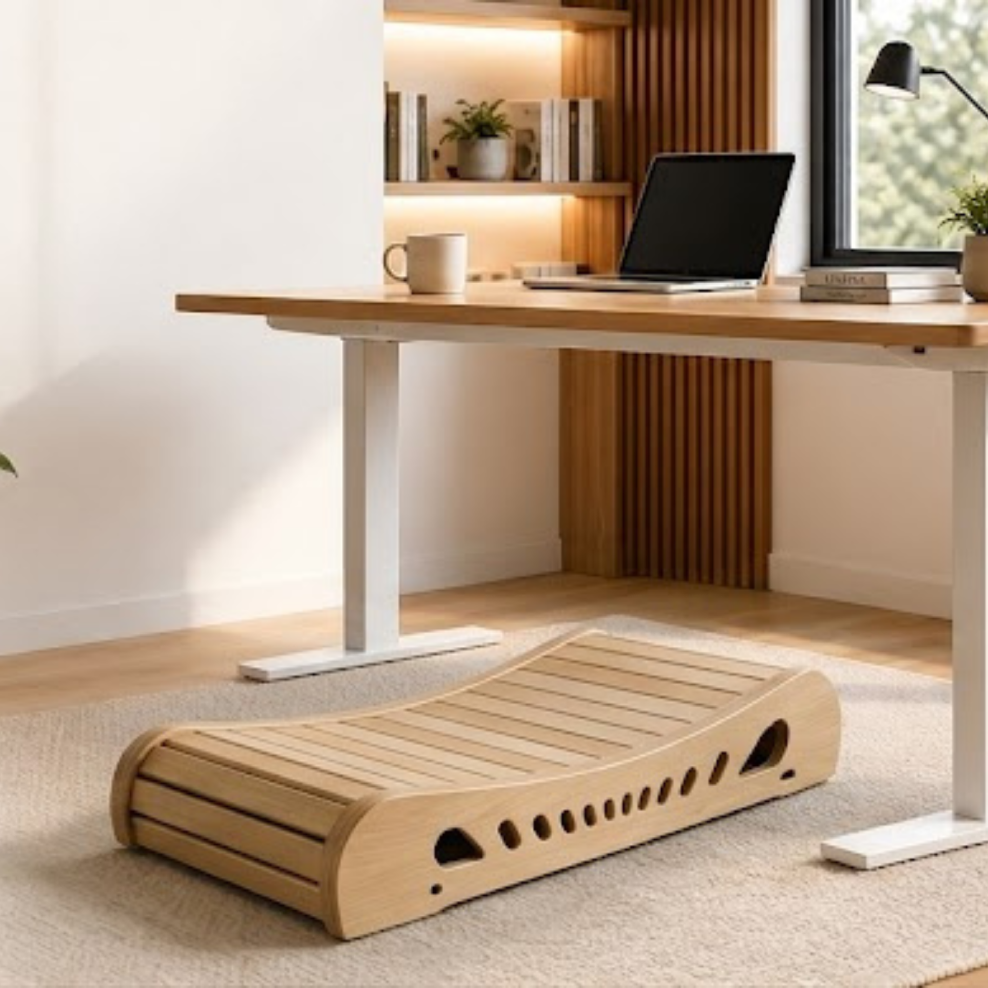 WoodRise Office Walker